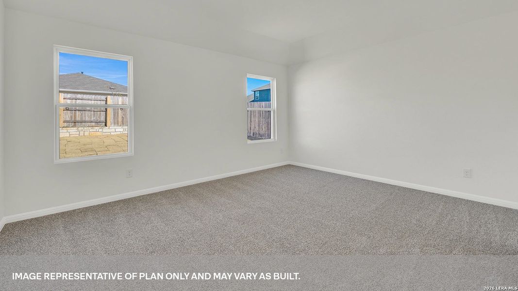 Spacious, unfurnished interior of a new home in Paramount, Kyle (Image 20).