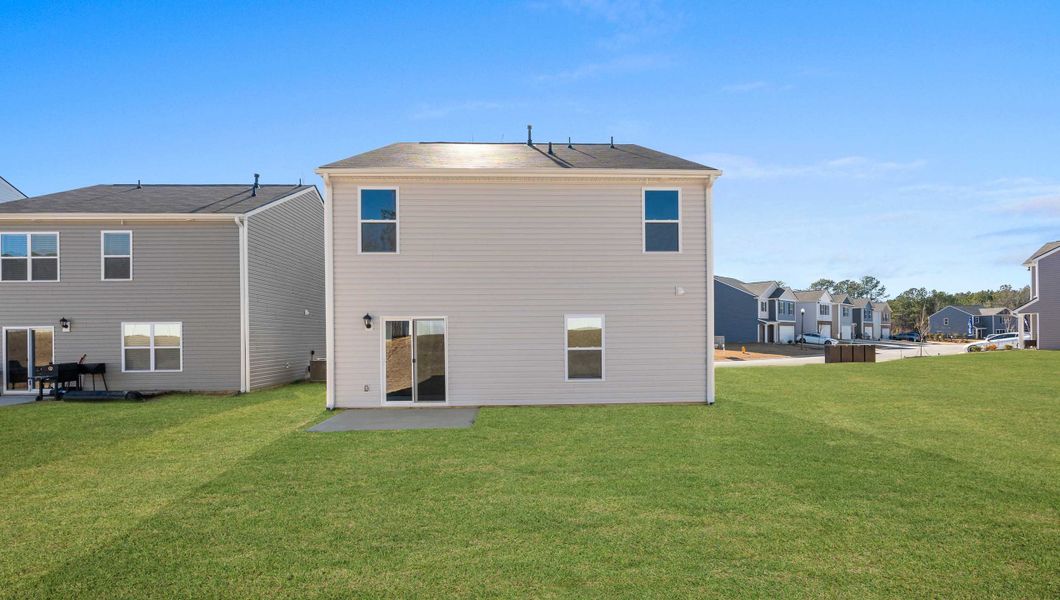 Front exterior of a new home in Baxter Village, Boiling Springs, SC, highlighting curb appeal (Image 2).