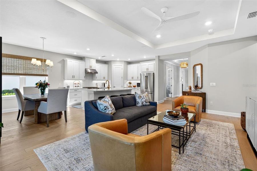 Furnished interior view inside a new home in , Bradenton (Image 57).