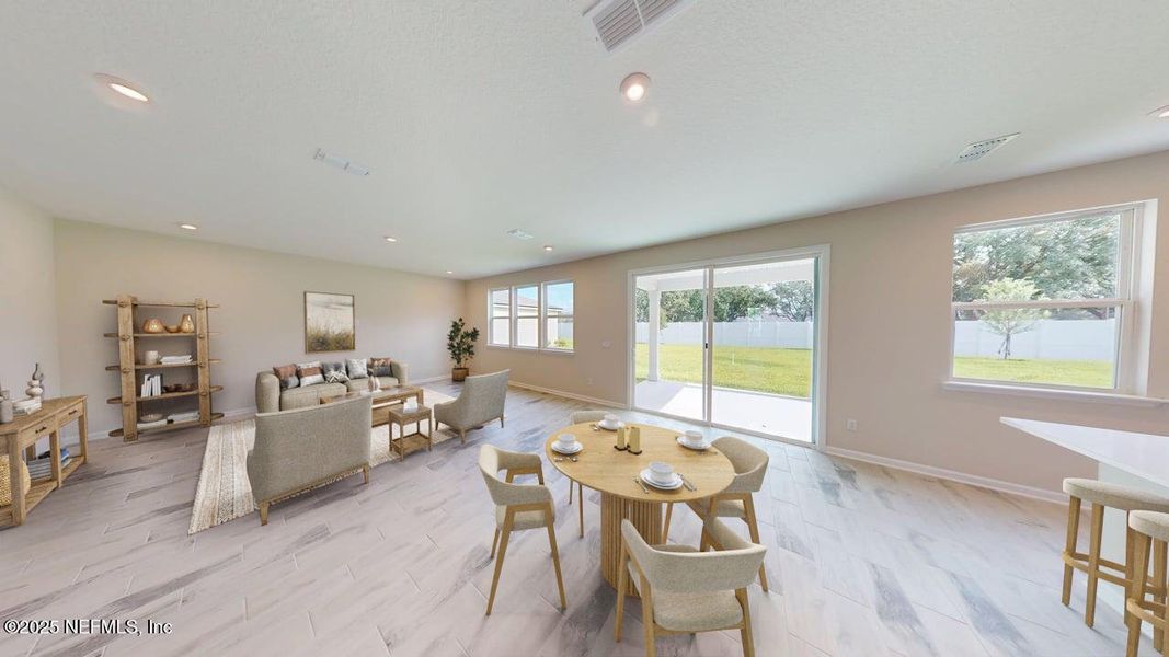 Furnished interior view inside a new home in Sandridge Hills, Green Cove Springs (Image 7).