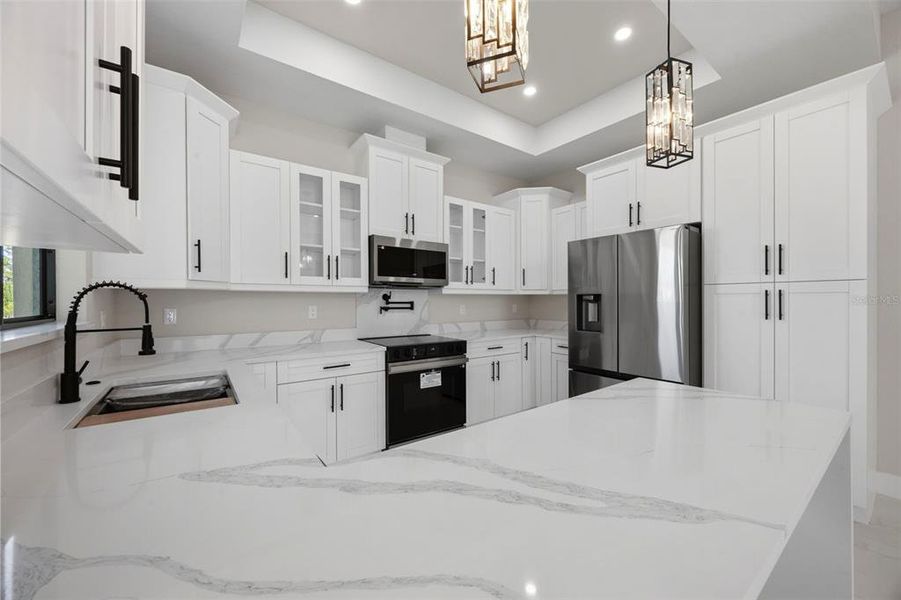 Furnished interior view inside a new home in , Placida (Image 9).