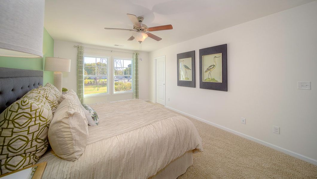 Furnished interior view inside a new home in The Townes at Stonecrest, Hendersonville (Image 18).