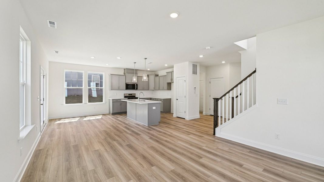 Furnished interior view inside a new home in The Farm at Neill's Creek, Lillington (Image 8).