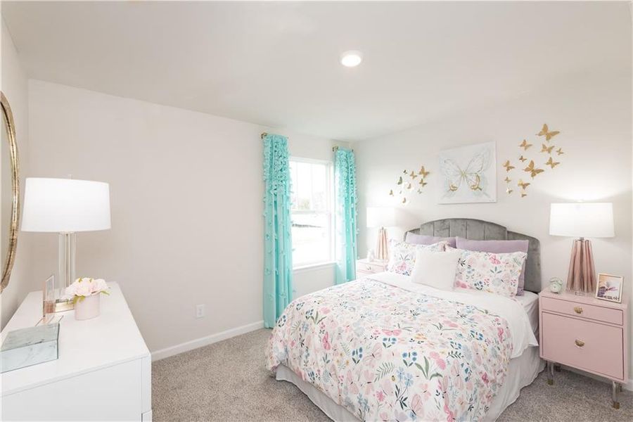 Furnished interior view inside a new home in , Braselton (Image 11).