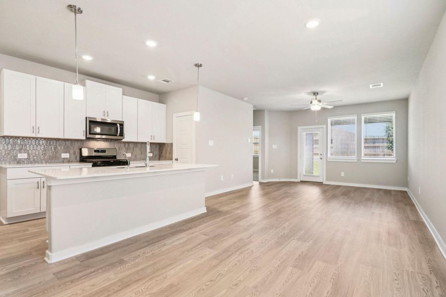 Photo is not of the actual home, but is an inspirational photo of builder’s model home and may depict options, furnishings, and/or decorator features that are not included