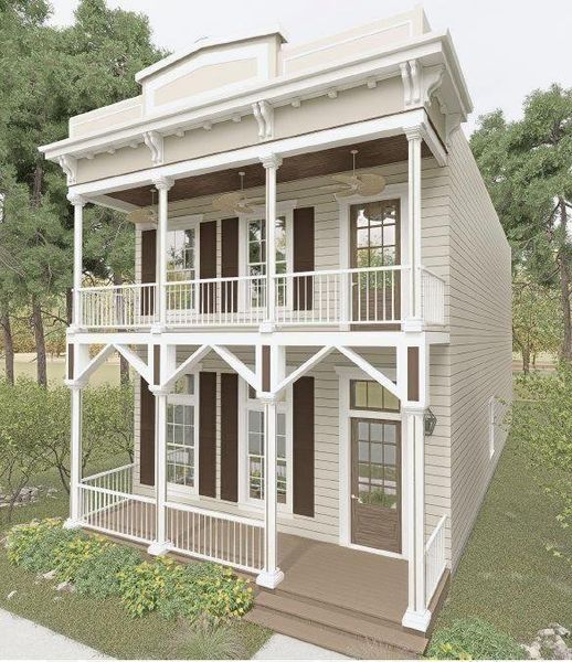 Exterior details and patio area of a home in , Senoia (Image 3).