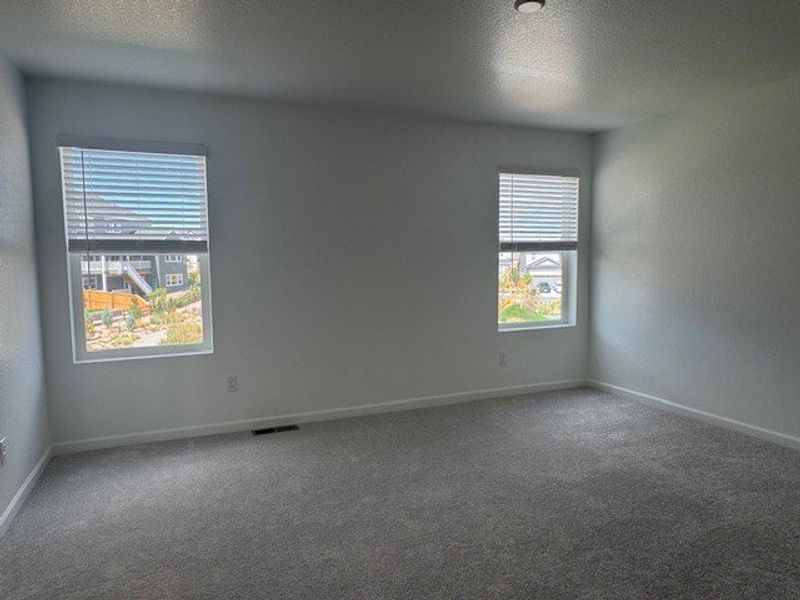 Spacious, unfurnished interior of a new home in Trailstone, Arvada (Image 11). Spacious, unfurnished interior of a new home in Trailstone, Arvada (Image 11).