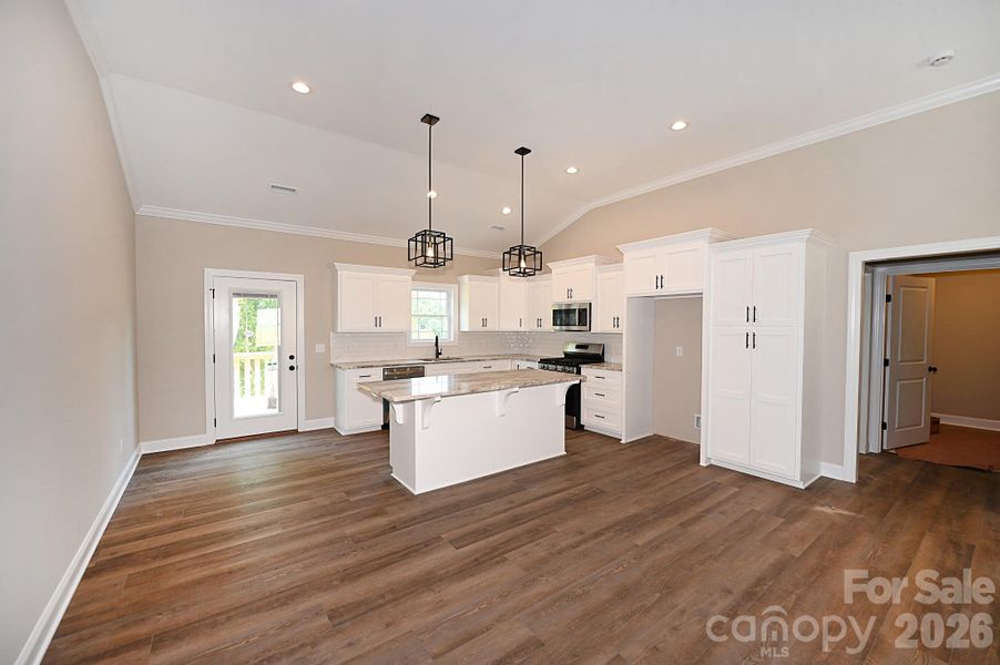 Furnished interior view inside a new home in , Hickory (Image 11).