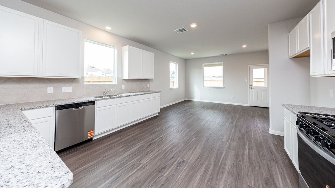 Kitchen to Dining Area