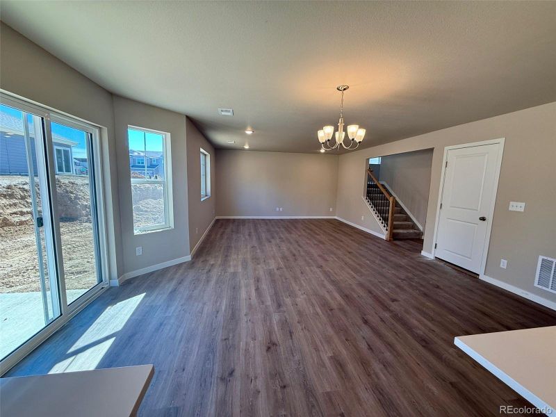 Spacious, unfurnished interior of a new home in Sky Ranch - Highland Collection, Watkins (Image 9). Spacious, unfurnished interior of a new home in Sky Ranch - Highland Collection, Watkins (Image 9).