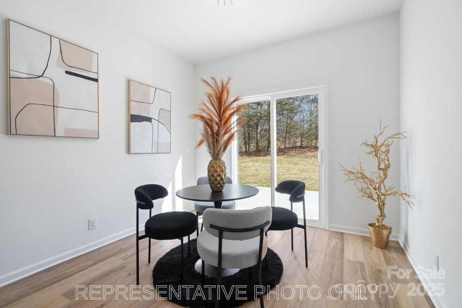 Dining area|*actual finishes, structural selections, and orientation may vary Dining area|*actual finishes, structural selections, and orientation may vary