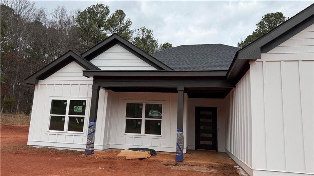 In-progress construction of a new home in , Maysville, GA (Image 8).