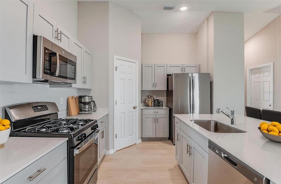 Furnished interior view inside a new home in , Haines City (Image 15).