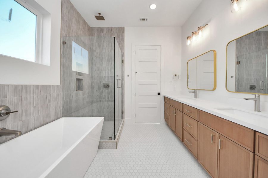 Furnished interior view inside a new home in , Houston (Image 3).