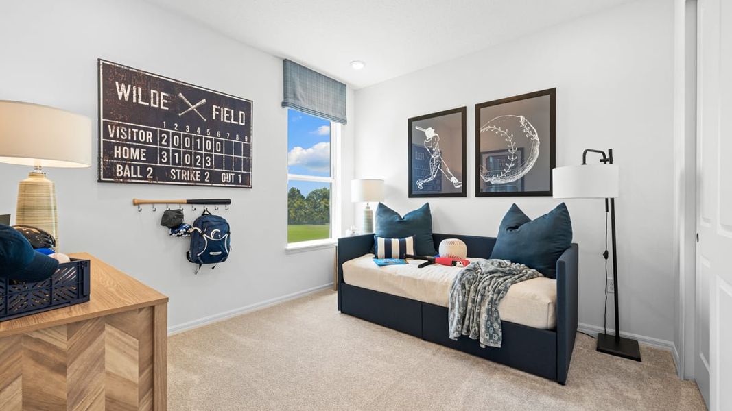 Furnished interior view inside a new home in Timber Ridge, Plant City (Image 11). Furnished interior view inside a new home in Timber Ridge, Plant City (Image 11).