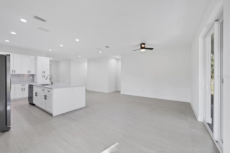 Spacious, unfurnished interior of a new home in , North Port (Image 18). Spacious, unfurnished interior of a new home in , North Port (Image 18).