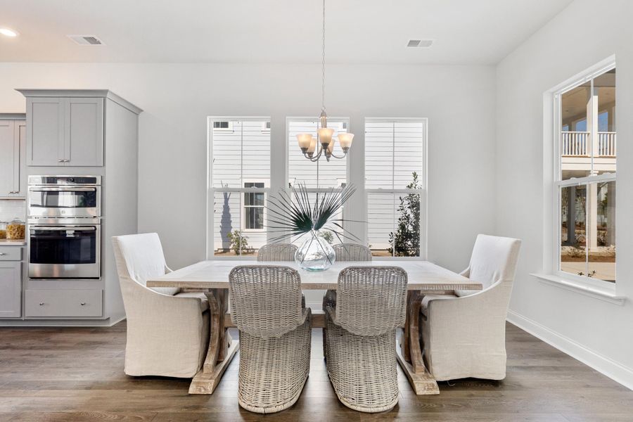 Furnished interior view inside a new home in Heron's Walk at Summers Corner, Summerville (Image 9).