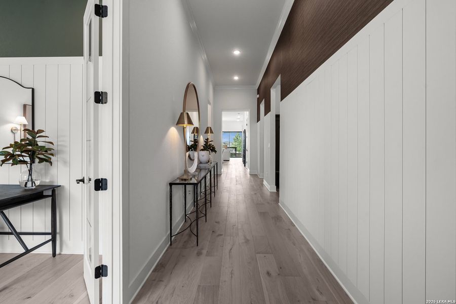 Furnished interior view inside a new home in Davis Ranch, San Antonio (Image 8).