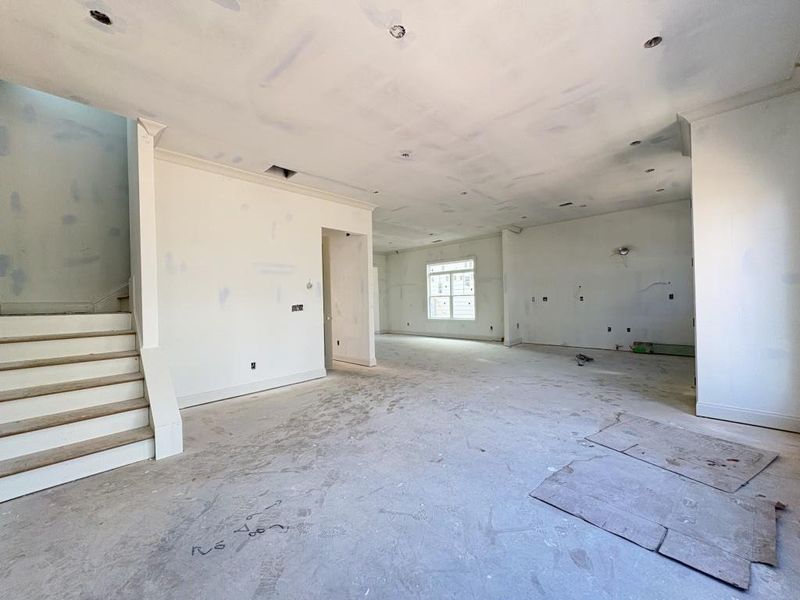 In-progress construction of a new home in The Preserve at Killian Hill, Lilburn, GA (Image 25).