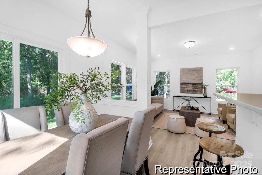 Furnished interior view inside a new home in Shay Crossing, Salisbury (Image 25).