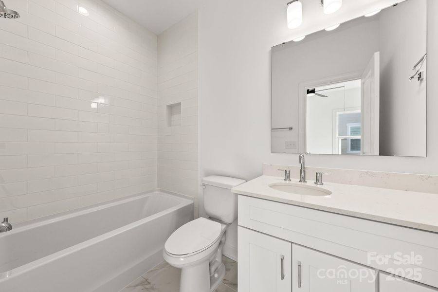 Furnished interior view inside a new home in , Charlotte (Image 6). Furnished interior view inside a new home in , Charlotte (Image 6).