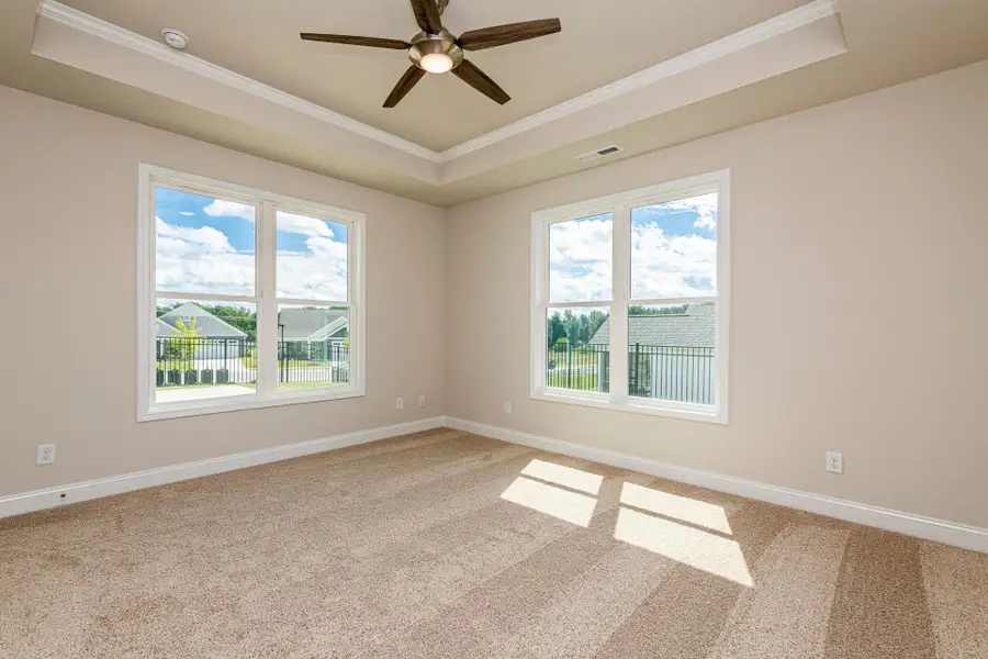 Representative unfurnished interior of a home built from the Salerno by McKee Homes in The Cottages at 78 North, Sanford (Image 11).