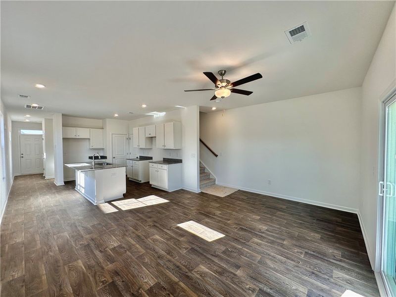 Spacious, unfurnished interior of a new home in Champions Village at Cherry Hill, Pendleton (Image 14).
