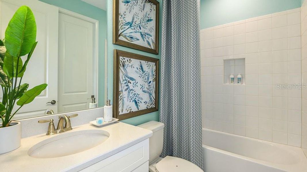 Furnished interior view inside a new home in Esplanade at Skye Ranch, Sarasota (Image 8). Furnished interior view inside a new home in Esplanade at Skye Ranch, Sarasota (Image 8).