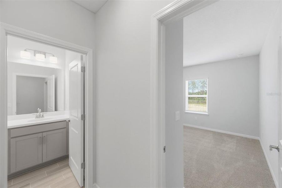 Spacious, unfurnished interior of a new home in Hammock at Two Rivers, Zephyrhills (Image 84).