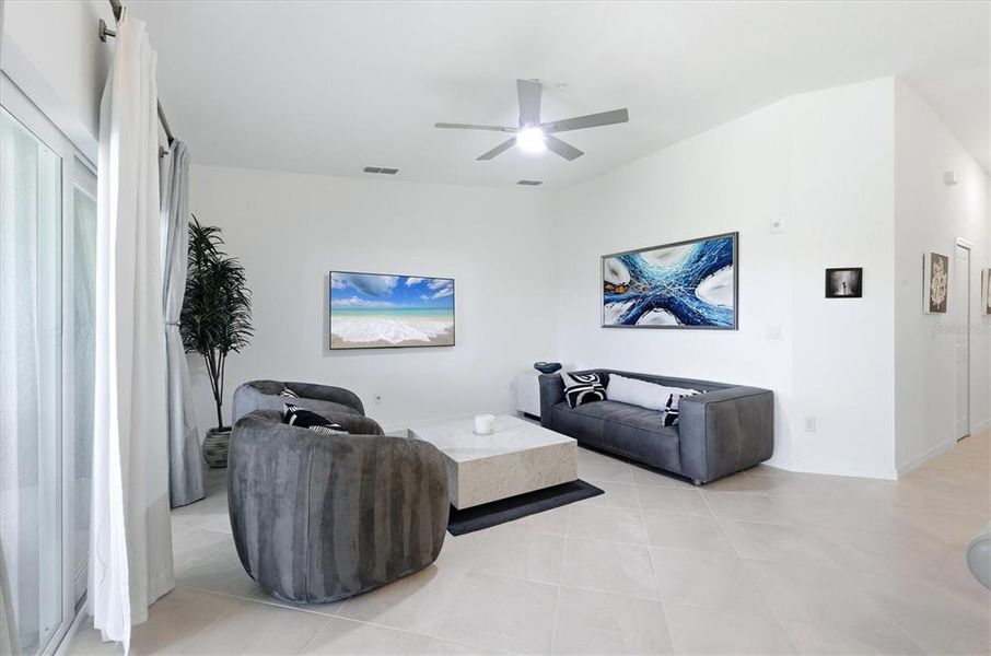 Furnished interior view inside a new home in , Venice (Image 5).