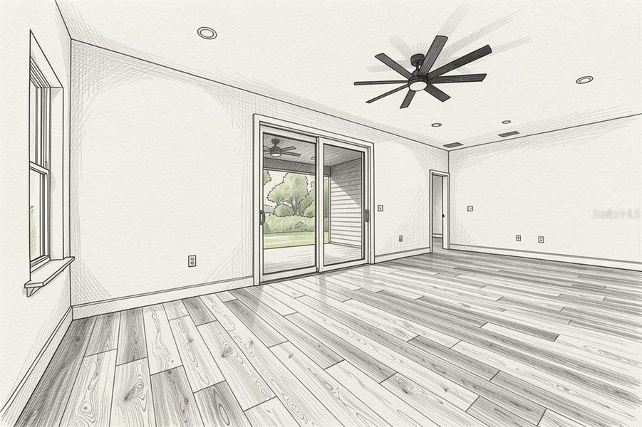 Spacious, unfurnished interior of a new home in , Newberry (Image 15).