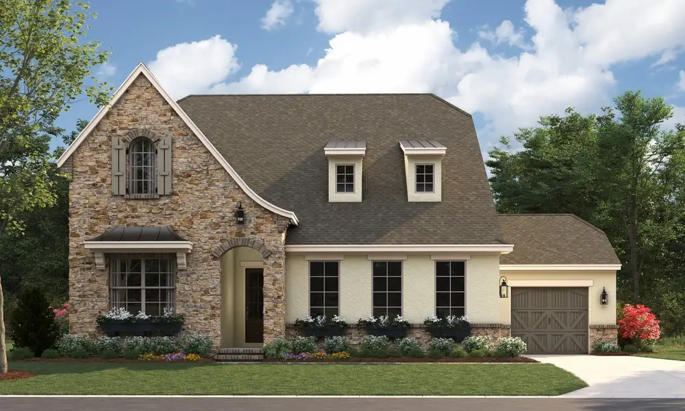 Representative exterior photo of a completed home built from the Balboa by Classica Homes in Riverchase Estates, Lancaster, SC (Image 2).