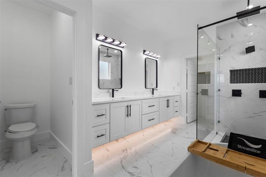 Furnished interior view inside a new home in , Emory (Image 7).
