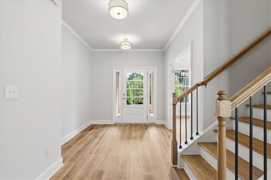 Spacious, unfurnished interior of a new home in Bradley Gin, Monroe (Image 25).