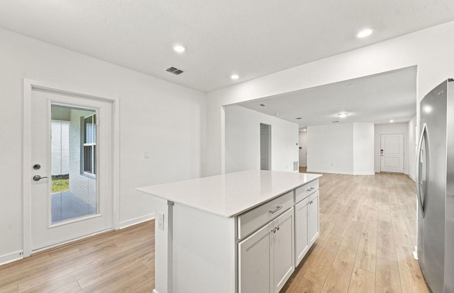 Furnished interior view inside a new home in Twisted Oaks, Wildwood (Image 6).