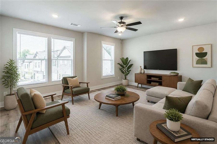 Furnished interior view inside a new home in , Tucker (Image 32).
