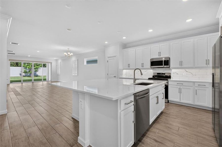 Furnished interior view inside a new home in , Mount Dora (Image 4).