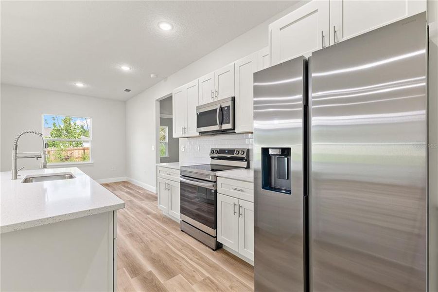 Furnished interior view inside a new home in , Ocala (Image 2).