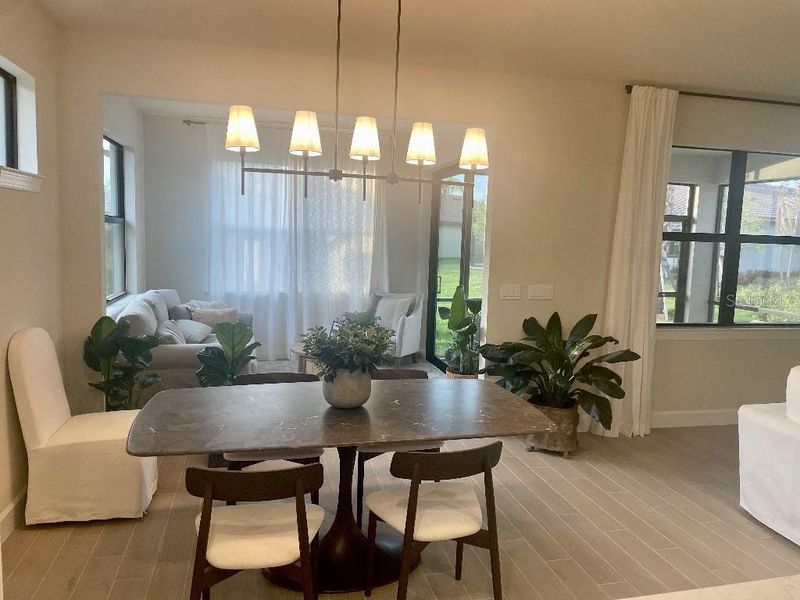 Furnished interior view inside a new home in Preserve at Waterway Village, Vero Beach (Image 15).
