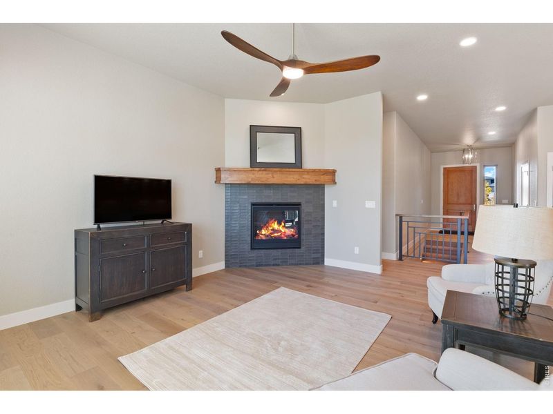 Furnished interior view inside a new home in , Loveland (Image 6). Furnished interior view inside a new home in , Loveland (Image 6).
