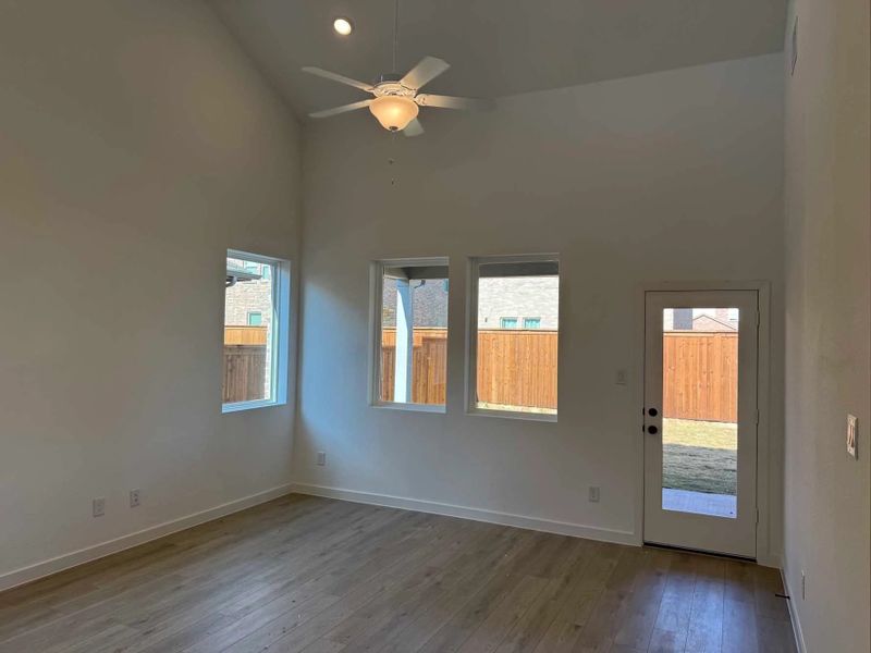 Family Room Construction Progress Family Room Construction Progress