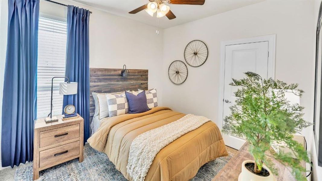 Furnished interior view inside a new home in The Avenue, Allen (Image 31). Furnished interior view inside a new home in The Avenue, Allen (Image 31).