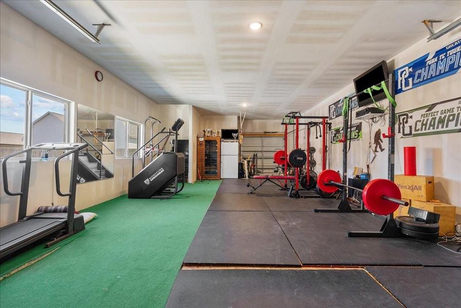 Oversized garage Oversized garage