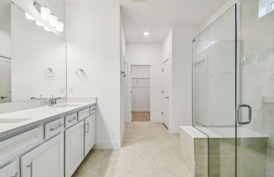 Owner's Bath with Dual Sinks