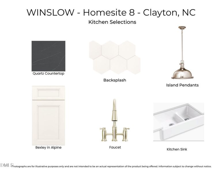 Sample of building materials used in homes in Watson at Flowers Plantation, Clayton (Image 3).