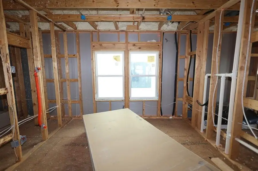 Spacious, unfurnished interior of a new home in Easthaven at Bridgeland Central - Vision Collection, Cypress (Image 5). Spacious, unfurnished interior of a new home in Easthaven at Bridgeland Central - Vision Collection, Cypress (Image 5).