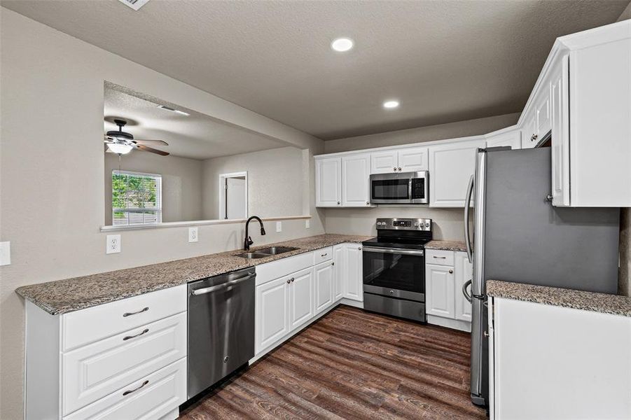 Furnished interior view inside a new home in , Weatherford (Image 13). Furnished interior view inside a new home in , Weatherford (Image 13).