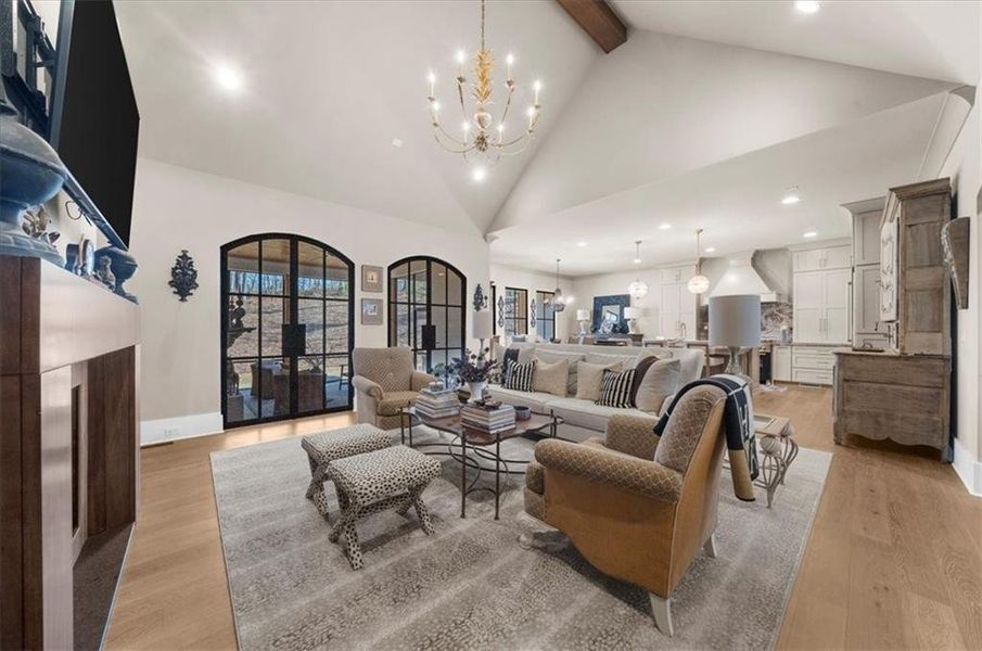 Furnished interior view inside a new home in , Roswell (Image 42). Furnished interior view inside a new home in , Roswell (Image 42).