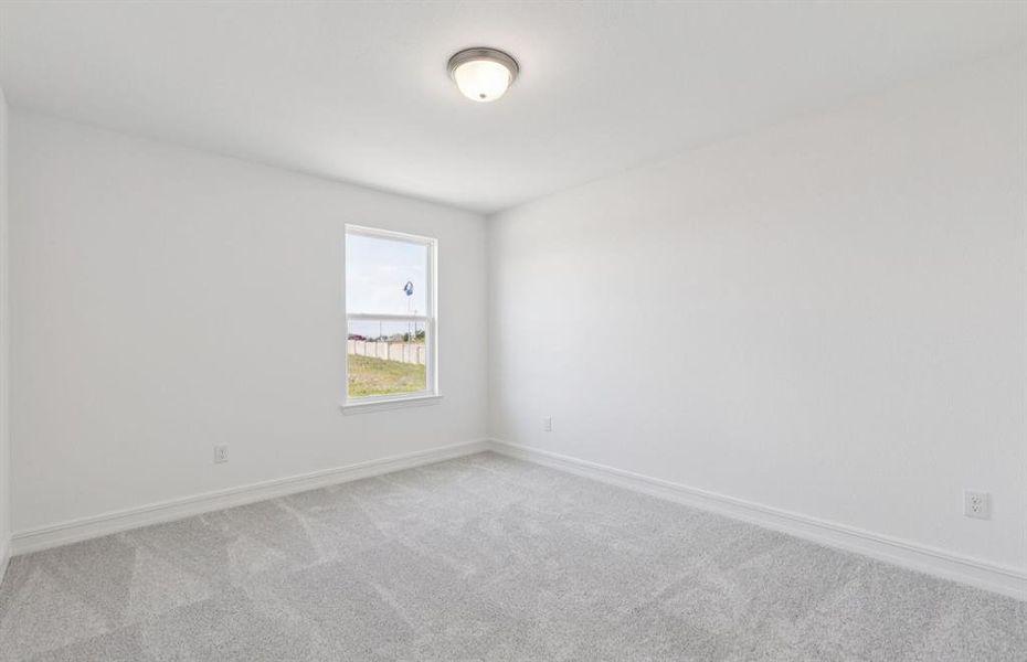 Spacious secondary bedroom *real home pictured Spacious secondary bedroom *real home pictured