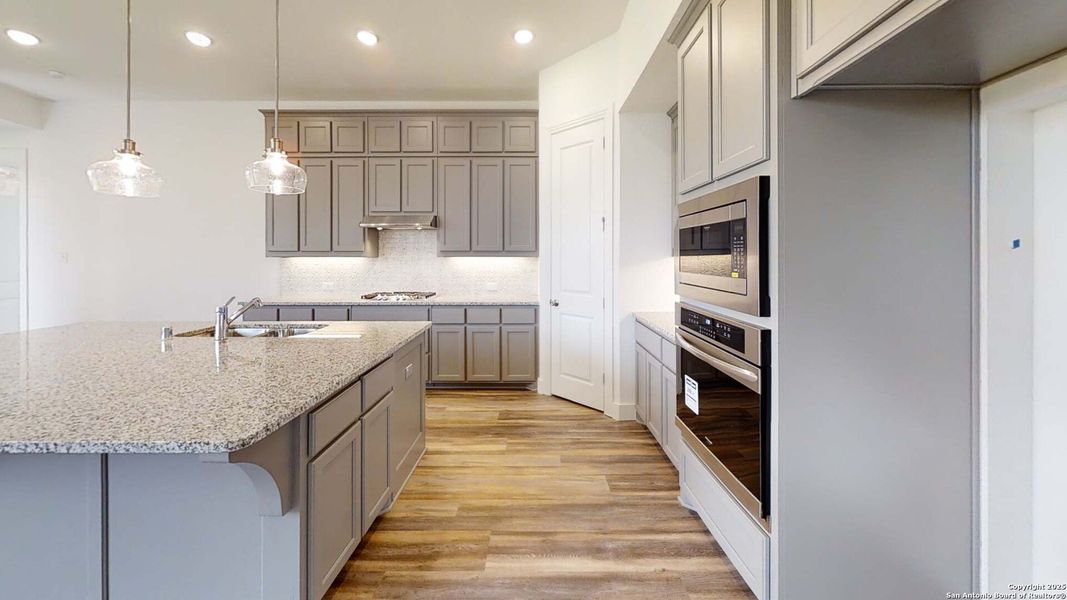 Furnished interior view inside a new home in Alsatian Oaks: 60ft. lots, Castroville (Image 6).